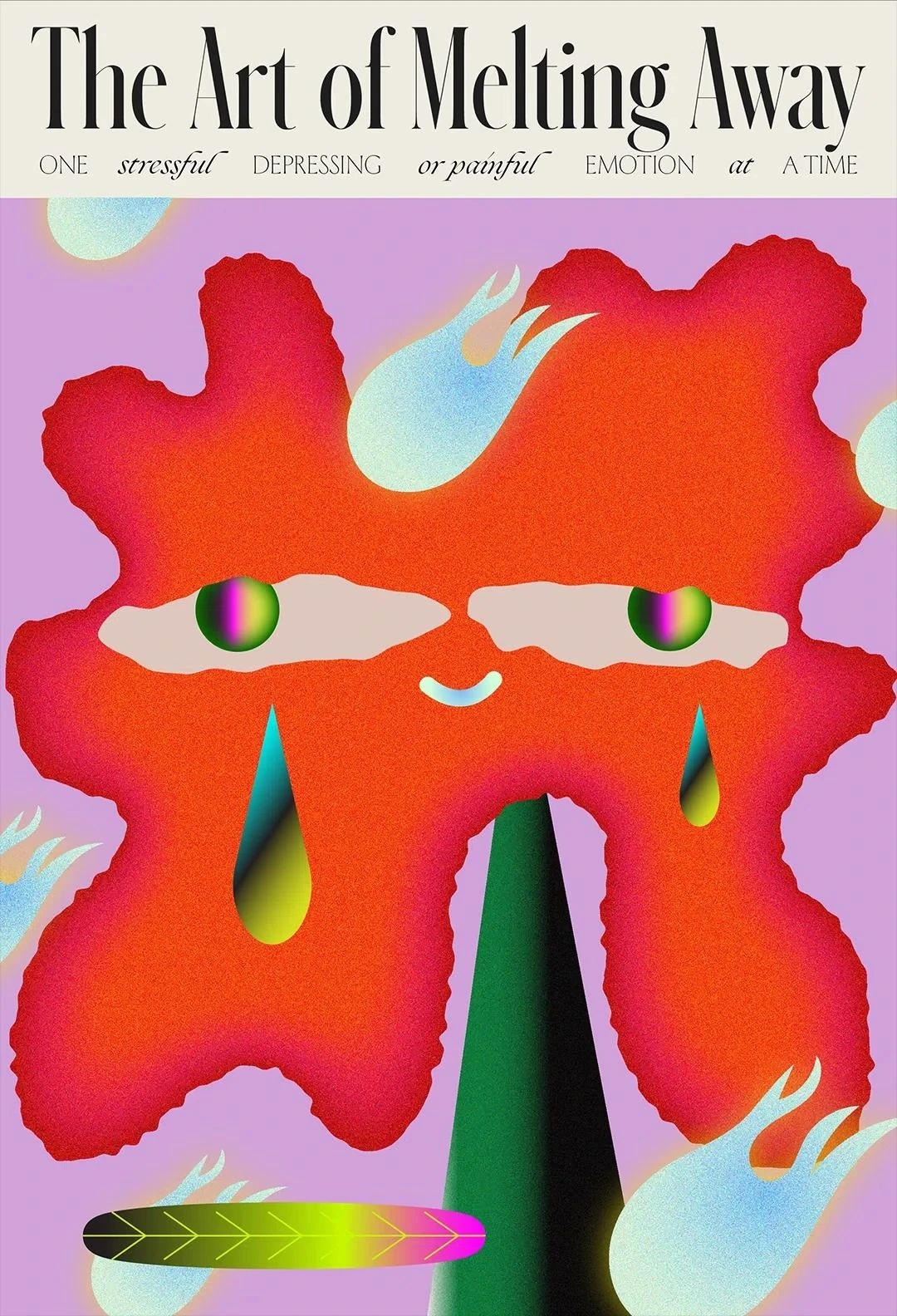 The Art of Melting Away — editorial poster
