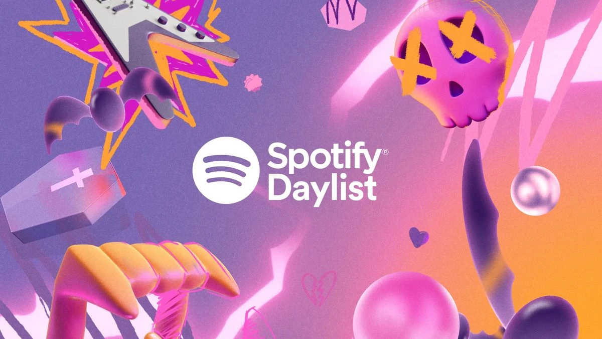 Spotify Daylist — campaign visual
